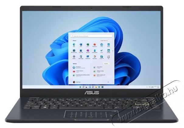 Asus E410MA-BV2221WS 14" HD/Intel Celeron N4020/4GB/128GB/Int.VGA/Win11 S/kék laptop Iroda és számítástechnika - Notebook - 454157
