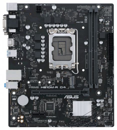 Asus PRIME H610M-R D4 Intel H610 LGA1700 mATX alaplap Iroda és számítástechnika - Egyéb számítástechnikai termék - 455938