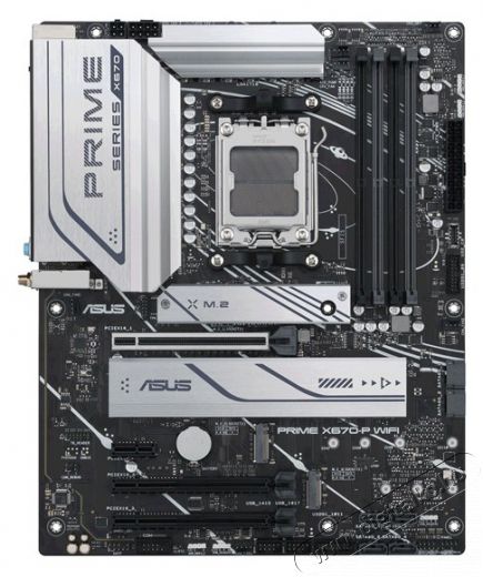 Asus PRIME X670-P WIFI AMD X670 AM5 ATX alaplap Iroda és számítástechnika - Egyéb számítástechnikai termék - 457501