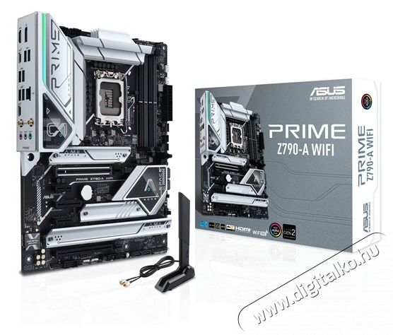 Asus PRIME Z790-A WIFI Intel Z790 LGA1700 ATX alaplap Iroda &eacute;s sz&aacute;m&iacute;t&aacute;stechnika - Egy&eacute;b sz&aacute;m&iacute;t&aacute;stechnikai term&eacute;k - 457525