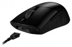 Asus ROG Keris Wireless AimPoint vezeték nélküli egér - fekete Iroda és számítástechnika - Egér - Vezeték nélküli egér - 461343