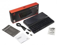 Asus ROG Falchion ACE USB mechanikus fekete vezetékes billentyűzet Iroda és számítástechnika - Billentyűzet / billentyűzet szett - Vezetékes - 476933