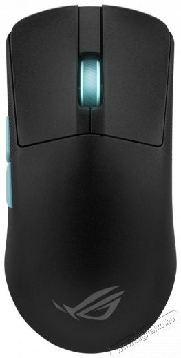Asus ROG Harpe Ace Aim Lab Edition fekete vezeték nélküli egér Iroda és számítástechnika - Egér - Vezeték nélküli egér - 478632