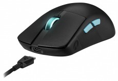 Asus ROG Harpe Ace Aim Lab Edition fekete vezeték nélküli egér Iroda és számítástechnika - Egér - Vezeték nélküli egér - 478632