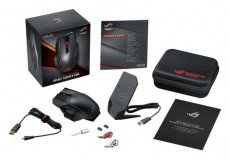 Asus Rog Spatha Gamer egér (90MP00A1-B0UA00) Iroda és számítástechnika - Egér - Vezeték nélküli egér - 311356