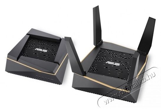 Asus Wireless AiMesh Networking System Tri Band AX6100 1xWAN(1000Mbps) + 4xLAN(1000Mbps) + 2xUSB x2, RT-AX92U 2 PACK Iroda &eacute;s sz&aacute;m&iacute;t&aacute;stechnika - H&aacute;l&oacute;zat - Router - 487252
