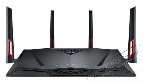Asus Wireless Router Dual Band AC3100 1xWAN(1000Mbps) + 8xLAN(1000Mbps) + 2xUSB, RT-AC88U Iroda &eacute;s sz&aacute;m&iacute;t&aacute;stechnika - H&aacute;l&oacute;zat - Router - 487321