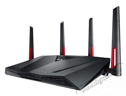Asus Wireless Router Dual Band AC3100 1xWAN(1000Mbps) + 8xLAN(1000Mbps) + 2xUSB, RT-AC88U Iroda &eacute;s sz&aacute;m&iacute;t&aacute;stechnika - H&aacute;l&oacute;zat - Router - 487321
