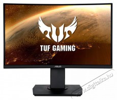 Asus 23,6 TUF Gaming VG24VQR FHD VA 165Hz FreeSync ívelt gamer monitor Iroda és számítástechnika - Monitor - Monitor - 477439