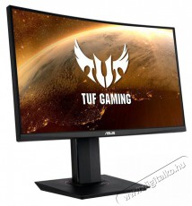 Asus 23,6 TUF Gaming VG24VQR FHD VA 165Hz FreeSync ívelt gamer monitor Iroda és számítástechnika - Monitor - Monitor - 477439