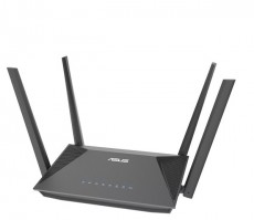 Asus (AX1800) RT-AX52 574+1201Mbps fekete vezeték nélküli router Iroda és számítástechnika - Hálózat - Router - 497141
