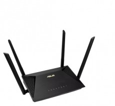 Asus (AX1800) RT-AX53U 574+1201Mbps fekete vezeték nélküli router Iroda és számítástechnika - Hálózat - Router - 497142
