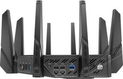 Asus Wireless Router Tri Band AX11000 1xWAN(2.5Gbps) + 1xWAN/LAN(10Gbps) + 4xLAN(1Gbps) + 2 USB, ROG RAPTURE GT-AX11000 Iroda és számítástechnika - Hálózat - Router - 497183
