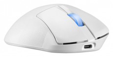 Asus ROG Keris II Ace Wireless fehér vezeték nélküli egér Iroda és számítástechnika - Egér - Vezeték nélküli egér - 499984