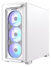 Asus A23 PLUS fehér (táp nélküli) ablakos mATX ház Iroda és számítástechnika - Számítógép tartozék - Számítógépház - 506185