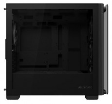 Asus A23 PLUS fekete (táp nélküli) ablakos mATX ház Iroda és számítástechnika - Számítógép tartozék - Számítógépház - 506184