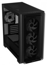 Asus A23 PLUS fekete (táp nélküli) ablakos mATX ház Iroda és számítástechnika - Számítógép tartozék - Számítógépház - 506184