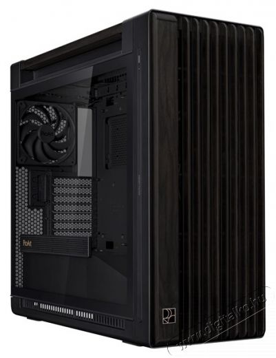Asus ProArt PA602 Wood TG fekete (táp nélküli) ablakos EATX ház Iroda és számítástechnika - Számítógép tartozék - Számítógépház - 506186