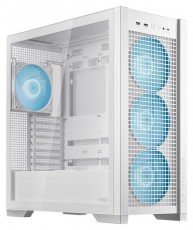 Asus TUF GAMING GT302 TG fehér (táp nélküli) ablakos ARGB mATX ház Iroda és számítástechnika - Számítógép tartozék - Számítógépház - 506182