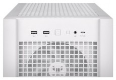 Asus TUF GAMING GT302 TG fehér (táp nélküli) ablakos ARGB mATX ház Iroda és számítástechnika - Számítógép tartozék - Számítógépház - 506182