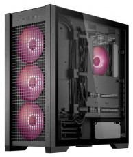 Asus TUF GAMING GT302 TG fekete (táp nélküli) ablakos ARGB mATX ház Iroda és számítástechnika - Számítógép tartozék - Számítógépház - 506183