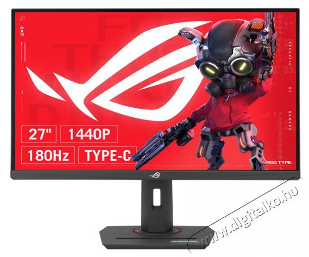 Asus 27 ROG Strix XG27ACS QHD Fast IPS 180Hz HDMI/DP/USB-C fekete gamer monitor Iroda és számítástechnika - Monitor - Monitor - 508748