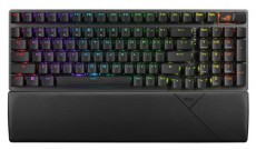 Asus ROG Strix Scope II 96 HUN vezeték nélküli fekete gamer billentyűzet Iroda és számítástechnika - Billentyűzet / billentyűzet szett - Vezeték nélküli - 508874