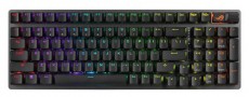 Asus ROG Strix Scope II 96 HUN vezeték nélküli fekete gamer billentyűzet Iroda és számítástechnika - Billentyűzet / billentyűzet szett - Vezeték nélküli - 508874
