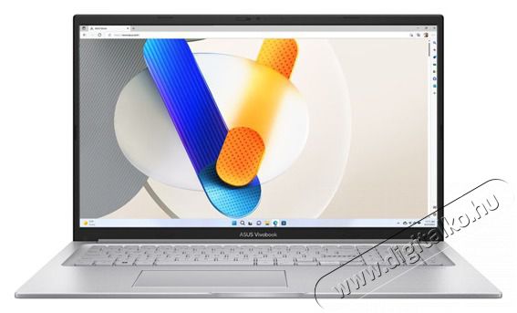 Asus VivoBook X1704VA-AU404 17,3FHD/Intel Core i5-1335U/16GB/512GB/Int.VGA/ez&uuml;st laptop Iroda &eacute;s sz&aacute;m&iacute;t&aacute;stechnika - Notebook - 508910