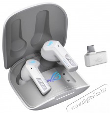Asus ROG Cetra True Wireless SpeedNova White Audio-Video / Hifi / Multimédia - Fül és Fejhallgatók - Fülhallgató mikrofonnal / headset - 509865