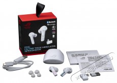 Asus ROG Cetra True Wireless SpeedNova White Audio-Video / Hifi / Multimédia - Fül és Fejhallgatók - Fülhallgató mikrofonnal / headset - 509865