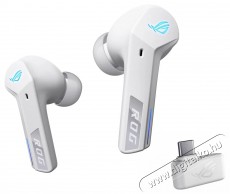 Asus ROG Cetra True Wireless SpeedNova White Audio-Video / Hifi / Multimédia - Fül és Fejhallgatók - Fülhallgató mikrofonnal / headset - 509865