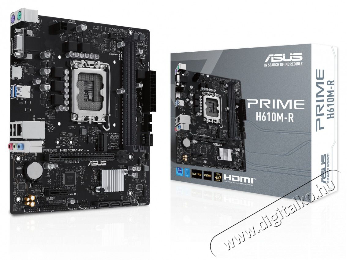Asus PRIME H610M-R SI Intel H610 LGA1700 mATX alaplap Iroda &eacute;s sz&aacute;m&iacute;t&aacute;stechnika - Egy&eacute;b sz&aacute;m&iacute;t&aacute;stechnikai term&eacute;k - 514032