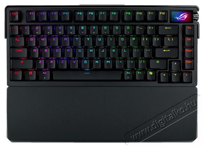 Asus ROG Azoth Extreme US fekete gamer billentyűzet Iroda &eacute;s sz&aacute;m&iacute;t&aacute;stechnika - Billentyűzet / billentyűzet szett - Vezet&eacute;kes - 514477