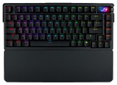 Asus ROG Azoth Extreme US fekete gamer billentyűzet Iroda és számítástechnika - Billentyűzet / billentyűzet szett - Vezetékes - 514477