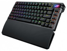 Asus ROG Azoth Extreme US fekete gamer billentyűzet Iroda &eacute;s sz&aacute;m&iacute;t&aacute;stechnika - Billentyűzet / billentyűzet szett - Vezet&eacute;kes - 514477