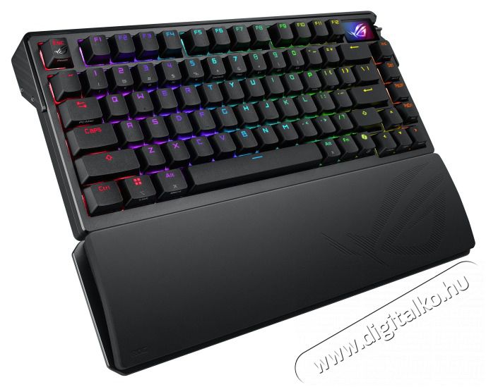 Asus ROG Azoth Extreme US fekete gamer billentyűzet Iroda &eacute;s sz&aacute;m&iacute;t&aacute;stechnika - Billentyűzet / billentyűzet szett - Vezet&eacute;kes - 514477