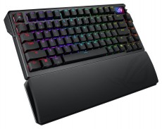 Asus ROG Azoth Extreme US fekete gamer billentyűzet Iroda &eacute;s sz&aacute;m&iacute;t&aacute;stechnika - Billentyűzet / billentyűzet szett - Vezet&eacute;kes - 514477