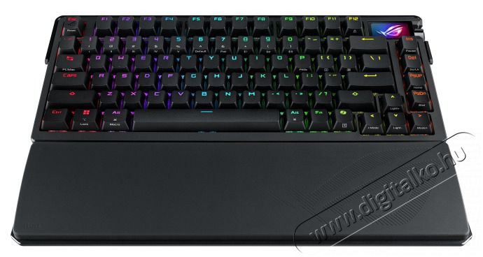 Asus ROG Azoth Extreme US fekete gamer billentyűzet Iroda &eacute;s sz&aacute;m&iacute;t&aacute;stechnika - Billentyűzet / billentyűzet szett - Vezet&eacute;kes - 514477