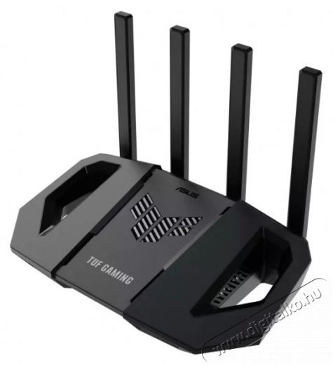 Asus TUF-BE3600 688+2882Mbps fekete vezeték nélküli router Iroda és számítástechnika - Hálózat - Router - 514431