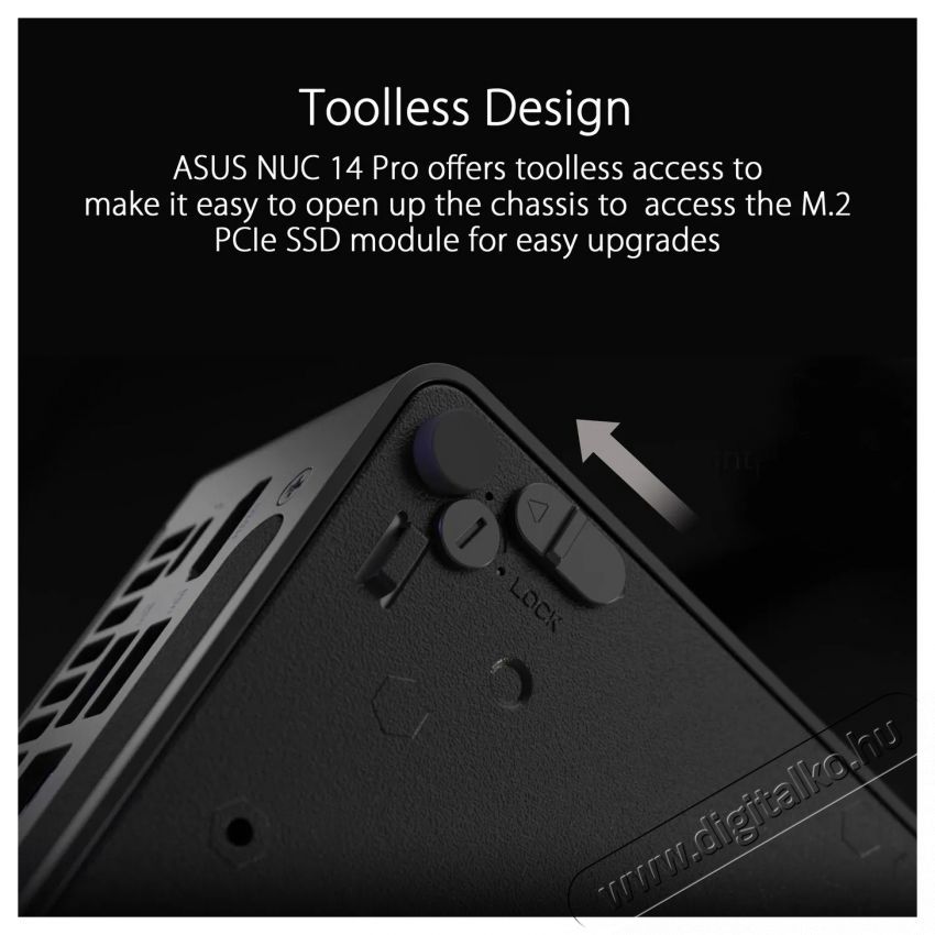 Asus NUC 14 Pro NUC14RVHU5000R2 Tall Iroda &eacute;s sz&aacute;m&iacute;t&aacute;stechnika - Asztali sz&aacute;m&iacute;t&oacute;g&eacute;p - 523844