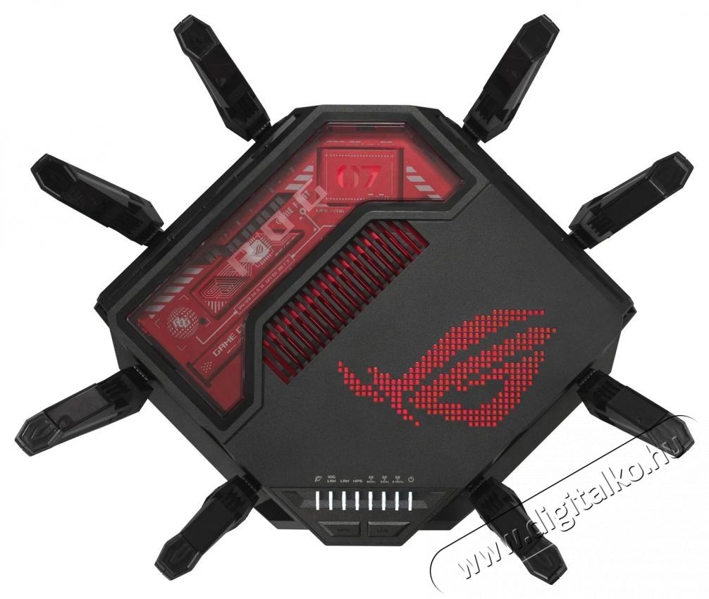 Asus ROG RAPTURE GT-BE19000 WiFi router Iroda &eacute;s sz&aacute;m&iacute;t&aacute;stechnika - H&aacute;l&oacute;zat - Router - 532420