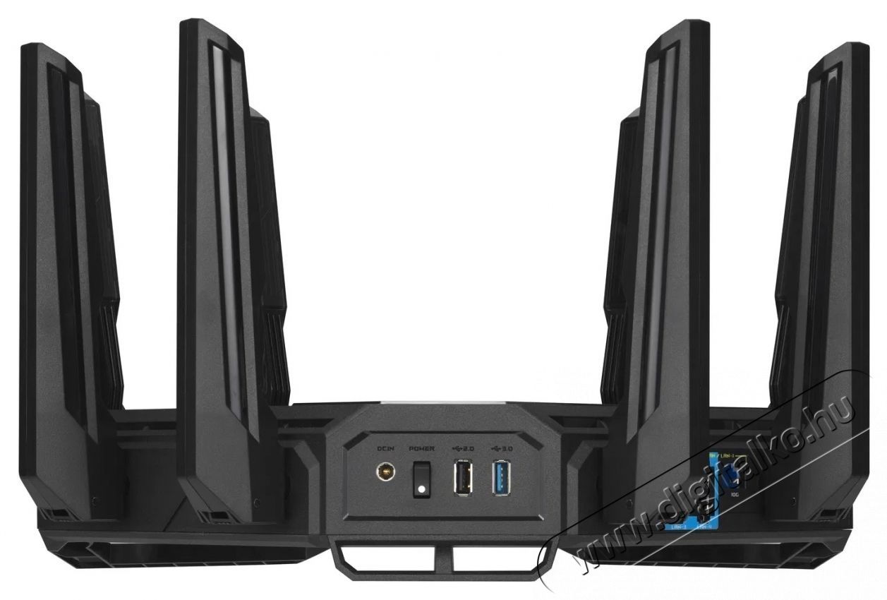 Asus ROG RAPTURE GT-BE19000 WiFi router Iroda &eacute;s sz&aacute;m&iacute;t&aacute;stechnika - H&aacute;l&oacute;zat - Router - 532420