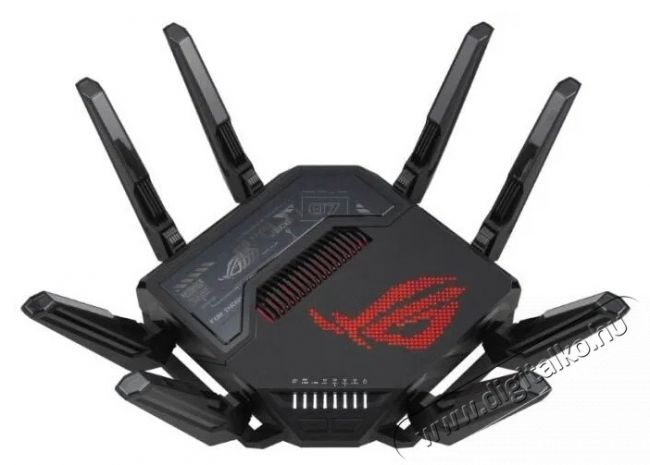 Asus ROG Rapture GT-BE98 WiFi router Iroda &eacute;s sz&aacute;m&iacute;t&aacute;stechnika - H&aacute;l&oacute;zat - Router - 532422