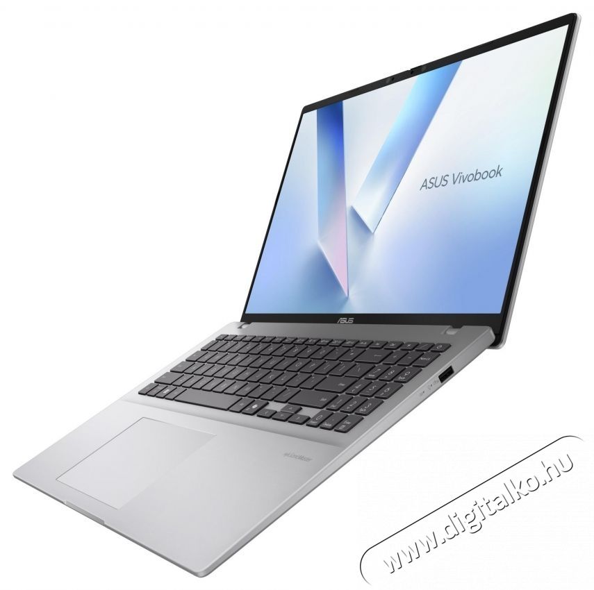 Asus Vivobook 16 X1607QA laptop, Snapdragon X X1 26 100 processzorral, ak&aacute;r 2,97 GHz-ig, 16 , WUXGA, IPS, 16 GB LPDDR5X RAM, 1 TB SSD, Qualcomm Adreno GPU, Windows 11 Home, ez&uuml;st Iroda &eacute;s sz&aacute;m&iacute;t&aacute;stechnika - Notebook - 536049