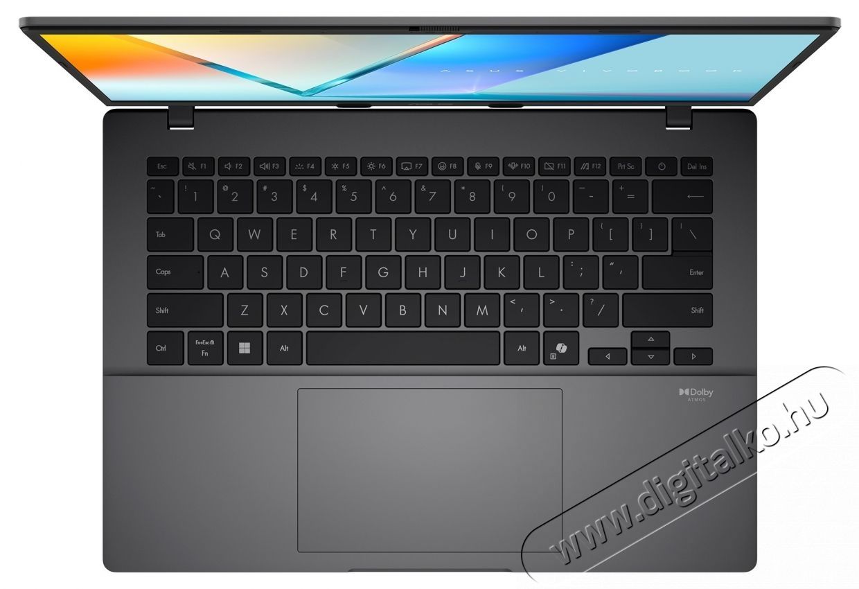 Asus Vivobook S14 S3407VA laptop, Intel  Core  i7-13620H processzorral, ak&aacute;r 4,9 GHz-ig, 14 , WUXGA, IPS, 16 GB DDR5 RAM, 1 TB SSD, Intel  UHD Graphics k&aacute;rty&aacute;val, No OS, matt sz&uuml;rke Iroda &eacute;s sz&aacute;m&iacute;t&aacute;stechnika - Notebook - 536042
