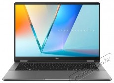 Asus Vivobook 14 Flip TP3407SA laptop, Intel  Core  Ultra 5 processzorral, 226V, WUXGA, OLED, &eacute;rintők&eacute;pernyős, 16 GB LPDDR5x RAM, 1 TB SSD, Intel  Arc  grafikus k&aacute;rty&aacute;val Iroda &eacute;s sz&aacute;m&iacute;t&aacute;stechnika - Notebook - 536050