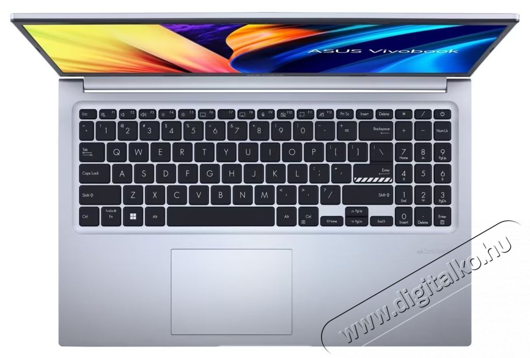 Asus VivoBook X1502ZA-EJ686 15,6  FullHD laptop, Intel  Core  i3-1220P, 8GB, 256GB SSD, Intel  UHD Graphics, EFI Shell, Magyar billentyűzet, Ez&uuml;st Iroda &eacute;s sz&aacute;m&iacute;t&aacute;stechnika - Notebook - 536045