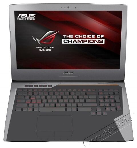 Asus ROG G752VT-GC046D notebook Iroda és számítástechnika - Notebook - 310226