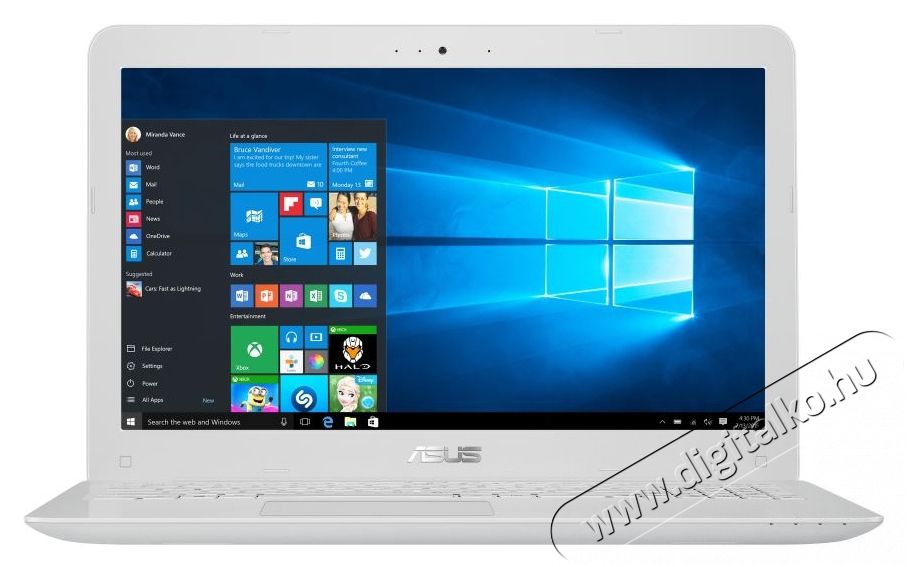 Asus VivoBook X556UQ-DM832D notebook Iroda és számítástechnika - Notebook - 310310